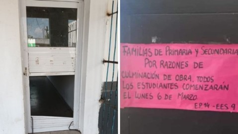 Enojos múltiples en escuelas: los problemas edilicios que más reclamos tuvieron en este inicio lectivo 2023