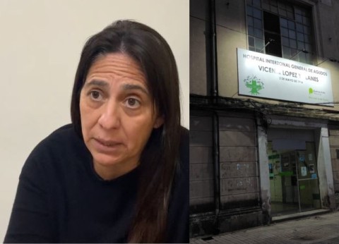 La Dra. Silvina Aguilar, directora del Hospital Vicente López: "Amo la salud pública y anhelo que este hospital brille"