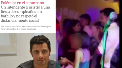 Video: Clarín apuntó contra Mauro García por un video donde no usó barbijo en una fiesta