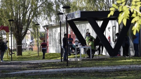 SAME realiza hisopados en el Hospital Modular