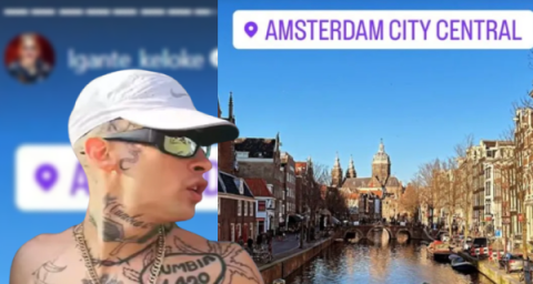 L-Gante y un viaje muy "420" en Amsterdam: "No entiendo nada"