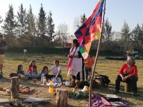 El barrio Los Aromos celebró y honró a la Pachamama