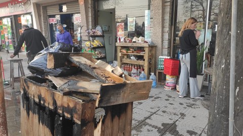 Gran susto en un comercio de Malvinas