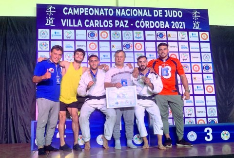 Tres judocas de un dojo rodriguense se alzaron en el podio del Campeonato Nacional en Córdoba