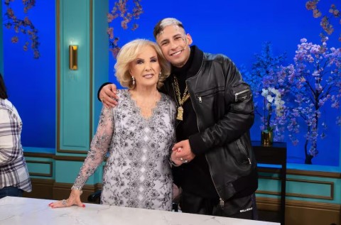 L-Gante estuvo en el programa de Mirtha Legrand y reclamó por la escuela de barrio Bicentenario: qué dijo