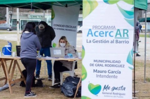 Este lunes atenderán distintos trámites estatales en un barrio de General Rodríguez