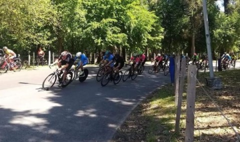 Se estrenó el nuevo asfalto de la pista de ciclismo Miguel Tejedor