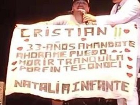 Quién es la rodriguense a la que Cristian Castro subió al escenario en su show en Escobar