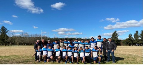 Una categoría de rugby juvenil del PAC hizo historia en el torneo de la URBA