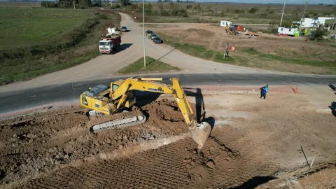 Con énfasis en la seguridad vial, siguen los avances de la Provincia en la Ruta 6