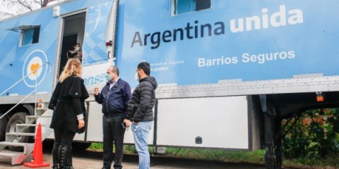 El Ministerio de Seguridad visitó Gral. Rodríguez en el marco de un programa de “prevención social”