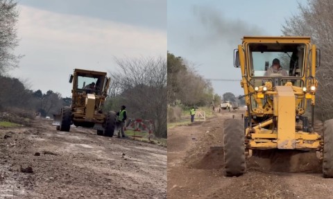 Vecinos de General Rodríguez celebraron los trabajos del Municipio de Luján en un camino en el limite jurisdiccional