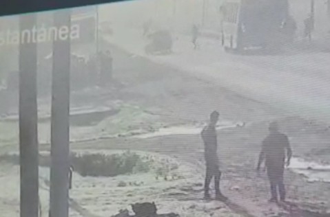 Salió en TV el video del momento en que madre e hija murieron atropelladas en Ruta 7