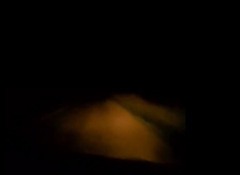 Video: una vecina registró la falta de iluminación en la Ruta 24