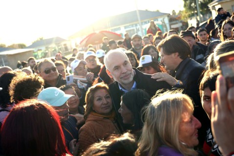 Rodríguez Larreta estuvo en Gral. Rodríguez con Kubar y Hotton defendiendo la ampliación de Juntos