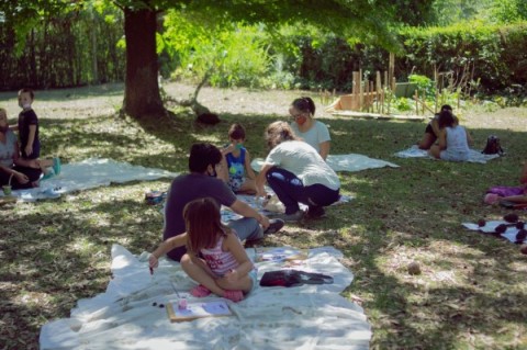 El centro de terapias con equinos Joapy sigue con su taller de arte para niños y niñas con o sin diagnóstico