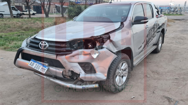 choque patrullero policía cruce las latas general rodríguez