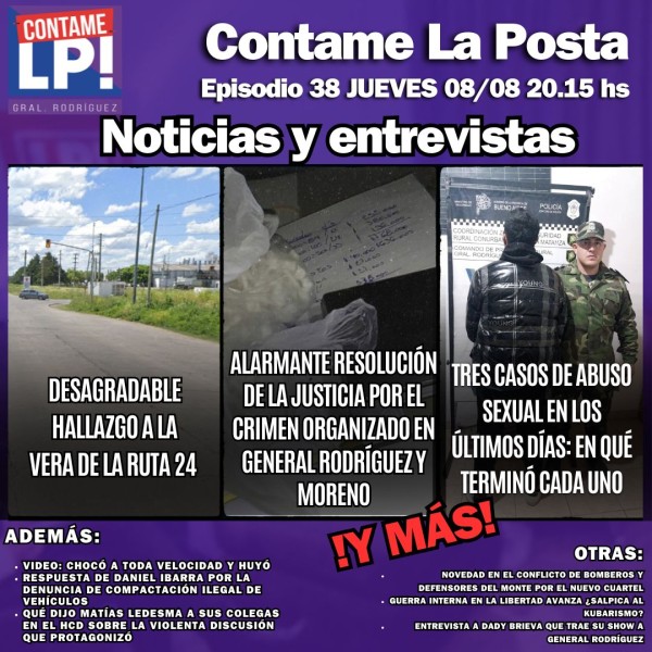 CLP Ep.38 - Alarma por crimen organizado en GR / Más casos de abuso sexual / Triste image en R24