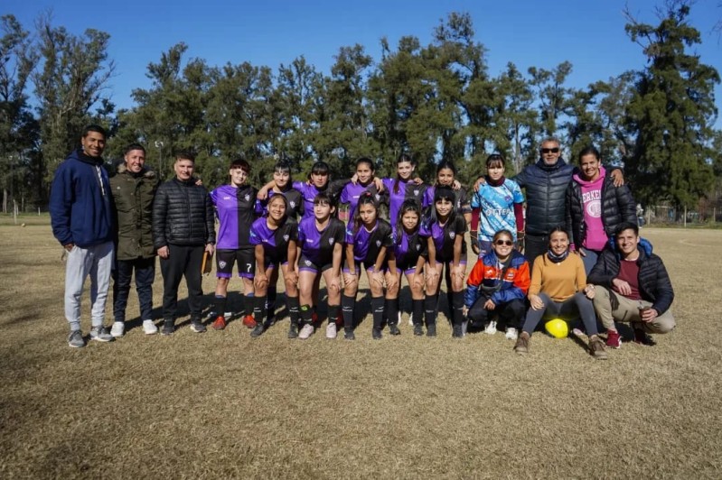 La categoría Sub-18 de Atlético General Rodríguez femenino